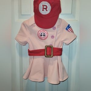 A League of their Own Rockford Peach costume 6/9m